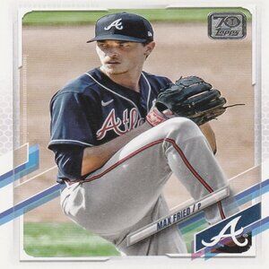 Max Fried - 2021 Topps 70th Anniversary Series 1 MLB Card